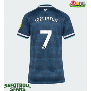 Newcastle United Joelinton #7 Bortatröja Kvinnor 2026-27 Kortärmad